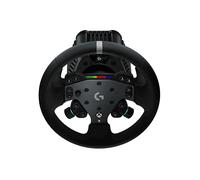 Logitech G RS50 System, set da corsa di simulazione a 3 pezzi: base volante per RS50 con trasmissione diretta da 8 Nm, RS Wheel Hub con 13 pulsanti e RS Round Wheel da 28 cm - Xbox/PC - Nero