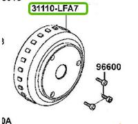 VOLANTE MAGNETICO KYMCO DOWNTOWN 125, K-XCT 125, D-STREET 125 31110-LFA7-E0B OEM