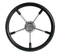 Volante mm 400 nero Sterzo - Timoneria - 1 PZ Osculati - 45.129.40 - 4512940