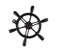 Volante Nero per Nave Da Crociera Da 15 "diametro 3/4