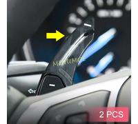 Volante Paddle Gear Shifter Extension Trim per Lincoln MKC MKX MKZ MKS Ford Fusion Mondeo Edge