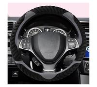 Volante per Auto Coprivolante per Auto 38 cm 15 per Suzuki per Alivio per Ciaz per Alto per Baleno per Celerio per Dzire Coprivolante Bianco (Grigio)