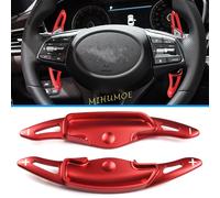 Volante per auto in alluminio Paddle Shifter Estensione del cambio per Hyundai Sonata Tucson 2021-2023 2018-2025 Genesis G70 Rosso