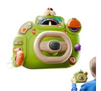 Volante per Bambini - Driver Di Guida Simulato | Gioco Di Fingend Di Guida Educativa | Giocattolo Da Tavola Interattiva per Auto | Volario Direzione Di Apprendimento Music