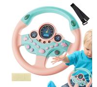 Volante Per Bambini, Simulatore Del Volante A 360 Gradi Ruota - Simulatore Del Volante Educativo Con Luce Musicale, Ruota Trainante Per Bambini Delizia Nel Guardare Tuo Figlio Esplorare La Loro Immagi