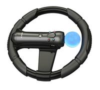 Volante per Controller Move PS3 Design Realistico Impugnatura Antiscivolo Accesso Completo ai Tasti Senza Fili