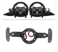 Volante per simulazione di giochi di corse con cambio con supporto perLogitech