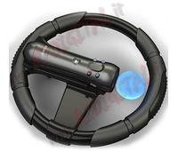 VOLANTE per SONY PLAYSTATION 3 MOVE PS3 ERGONOMICO GIOCHI AUTO RACING STERZO