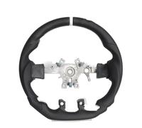 Volante per sport motoristici Compatibile Con Dodge Per Ram 1500 2500 3500 2012 2013 2014 2015 2016-2018 Volante Da Per Corsa Sportivo Piatto PU Riscaldato Per Linea Bianca(Without Heated)