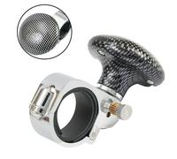 Volante Pomello Completo Rotazione Ausiliario Booster Nero Universale Utile