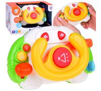 Volante Sensoriale Interattivo per Bambini con Luce e Suono