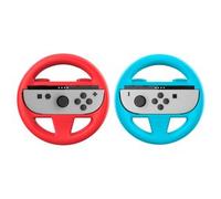 NACON Set di 2 volanti per Joycon per Switch 2 | 1 blu e 1 rosso | Accesso ai 2 pulsanti posteriori