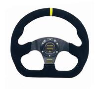 Volante Sportivo Auto,Universal Racing Lenkrad Volante dello sport della rotazione del volante da 320mm universale da 320 mm del volante con la parentesi di alluminio
