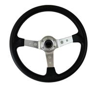 Volante Sportivo Auto, Volante a Calice Universal Cars Racing Car Steering Wheels PU 14 pollici Drifting Sport Wheel(001-GZFXP114-05)