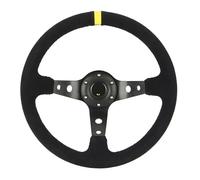 Volante Sportivo Auto, Volante a Calice Volante for auto da 350 mm e 14 pollici, volante gioco di corse alla deriva, universale, 70 PCD