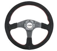 Volante sportivo camoscio e razze in carbonio 350mm Simoni Racing Walter