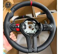 Volante sportivo M a fondo piatto con riscaldamento per BMW M3 M5 F10 F11 F12 F20 F21 F22 F25 F26 F30 F31 F32 M3 F80 M4 F82 M5 F90