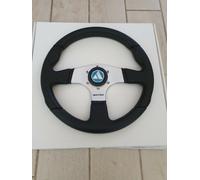 VOLANTE SPORTIVO SPORTLINE NERO DM 33 con PULSANTE CLACSON