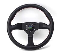 Volante Sportivo,Volante Auto Volante Car Racing Performance Tuning sportivo in pelle universale Spoon 350 millimetri