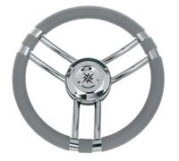 OSCULATI Volante C Inox/Grigio 350 mm