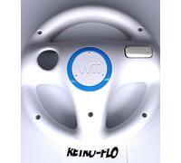 Volante Ufficiale Nintendo Wii WiiU RVL-024 - Bianco