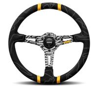 Volante Ultra nero/giallo 350 mm