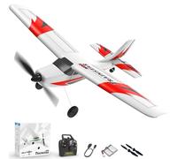 volantexrc Aereo RC Trainstar Mini, 3 Canali 2.4GHz con Giroscopio 6 Assi - Modello RTF Pronto a Volare, Aliante Elettrico per Principianti Adulti