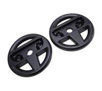 Volanti 2 Pezzi per 2 2025 Controller di Gioco di Corse Ergonomico Attacco Al Volante per Divertimento Portatile (BLACK)
