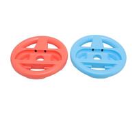 Volanti 2 Pezzi per 2 2025 Controller di Gioco di Corse Ergonomico Attacco Al Volante per Divertimento Portatile (Blu e arancione)