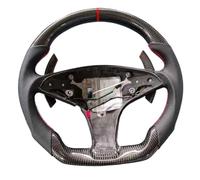 Volanti auto Compatibile Con Benz Per C180 Per C200 W203 W209 W219 W212 Accessori Auto Sostituzione Volante PU Carbonio(With Carbon Paddle)