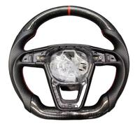 Volanti auto Compatibile Con Seat Per Eat Per Leon Per C&upra Mk2 2014 2015 2016 2017 2018 Auto Hydro Dip Fibra Carbonio Look Perforato PU Volante(Type 1)