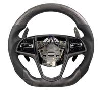 Volanti per Auto compatibili con Cadillac per XTS per ATS per CTS Volante in Fibra di Carbonio Interni Personalizzati (Misura 1)