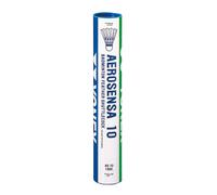 Yonex Aerosensa 10 Shuttles (Tube of 12) White White