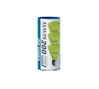 Volanti per il badminton Yonex Mavis 200 Nylon (3P) - yellow (middle)