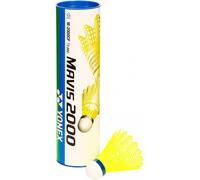 Volanti per il badminton Yonex Mavis 2000 Nylon 6P - yellow (middle)