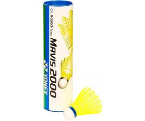 Volanti per il badminton Yonex Mavis 2000 Nylon 6P - yellow (middle)