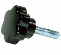 Volantino a 6 Lobi Ama Ø 70 mm Filetto M12x20 mm - 10 pz Made in Italy