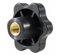 Volantino a 6 Lobi Femmina Ama Ø 90 mm M12 - 10 pz Made in Italy