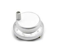 Volantino CNC 5V 6Pin Pulse 100 Generatore di impulsi manuale Volantino Macchina CNC Encoder rotativo da 60 mm(5V-100ppr,60mm)