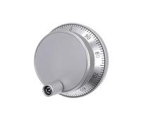 Volantino elettronico CNC Pulser da 60 mm, encoder rotativo generatore manuale a impulsi 25/100 da 5/12/24 V a 4/6 pin(60mm,5V-6 pin-100 Pulser)