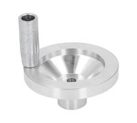Volantino per tornio, Volantino rotante in lega di alluminio CNC con impugnatura, foro smussato, Volantino Accessori per macchinari per torni 0618 CJ18 CJ0618A 7x10 7x12 7x14