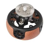 Volantino Rotondo per Fotocamera, Ruota con Impugnatura Laterale per Fotocamera in Lega di Alluminio per Fotocamera DSLR