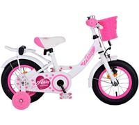 Volare Ashley Bicicletta Bambini - Ragazza - 12 Pollici - Bianco