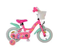 Volare Barbie Bicicletta Bambini per Ragazza - 12 Pollici IN Rosa Con