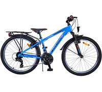 Volare Croce Bici - Ragazzi - 24 Pollici - Blu - 18-Gang - Zweihandbremsen