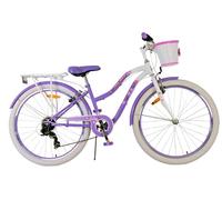 Volare Lovely - Bicicletta per bambini, 26", colore: viola, 7 velocità