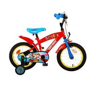 Volare Paw Patrol Bicicletta per Bambini - Ragazzi - 14 Pollici - Rosso/Blu