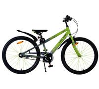 Volare Rocky Bici - 24 Pollici IN Verde Con Shimano Nexus 3 Gängen per Giovane