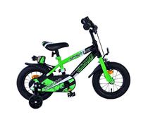 Volare Sportivo Bicicletta per Bambini Ragazzi - 12 Pollici IN Verde Nero Vo