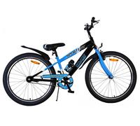 Volare Sportivo Bicicletta per Bambini Ragazzi - 24 Pollici IN Nero Blu Vo